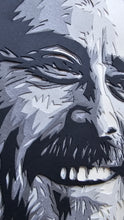 Load image into Gallery viewer, The Walking Dead #150 Negan Paper Blade Art on Comic By Rick Sharif