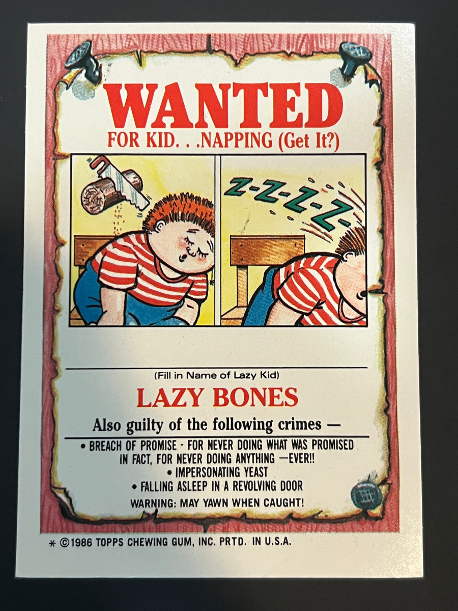 1986 Garbage Pail Kids Vintage Series 4 Card 16a Shorned Sean PSA 10 Gem Mint Rare - UK