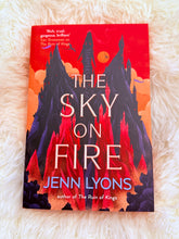 Load image into Gallery viewer, The Sky On Fire by Jenn Lyons : Exclusive Sprayed Edge