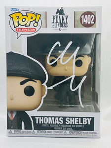Thomas Shelby 1402 Peaky Blinders Funko Pop signed by Cillian Murphy