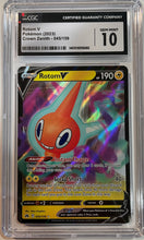 Load image into Gallery viewer, Rotom V 045/159 Crown Zenith (2023) CGC Gem Mint 10
