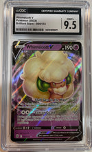 Load image into Gallery viewer, Whimsicott V 064 Brilliant Stars (2022)  Mint + 9.5 CGC

