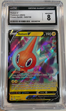Load image into Gallery viewer, Rotom V 045/159 Crown Zenith (2923) Near Mint 8 CGC
