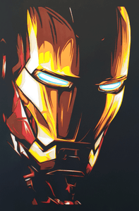 Iron Man by Rick Sharif  [A3 Size (297 x 420 mm) (11.7 x 16.5 in)]