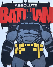 Load image into Gallery viewer, Absolute Batman #1 Bruno Redondo Homage Paper Blade Art on Comic By Rick Sharif