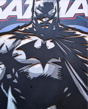 Load image into Gallery viewer, Batman #608 Jim Lee Paper Blade Art on Comic By Rick Sharif
