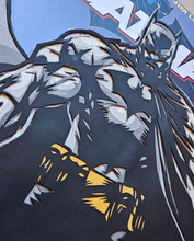 Load image into Gallery viewer, Batman #608 Jim Lee Paper Blade Art on Comic By Rick Sharif