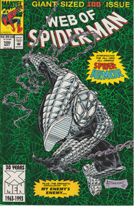 Web of Spider-Man 100 (Foil Cover) 1993 - Key Issue