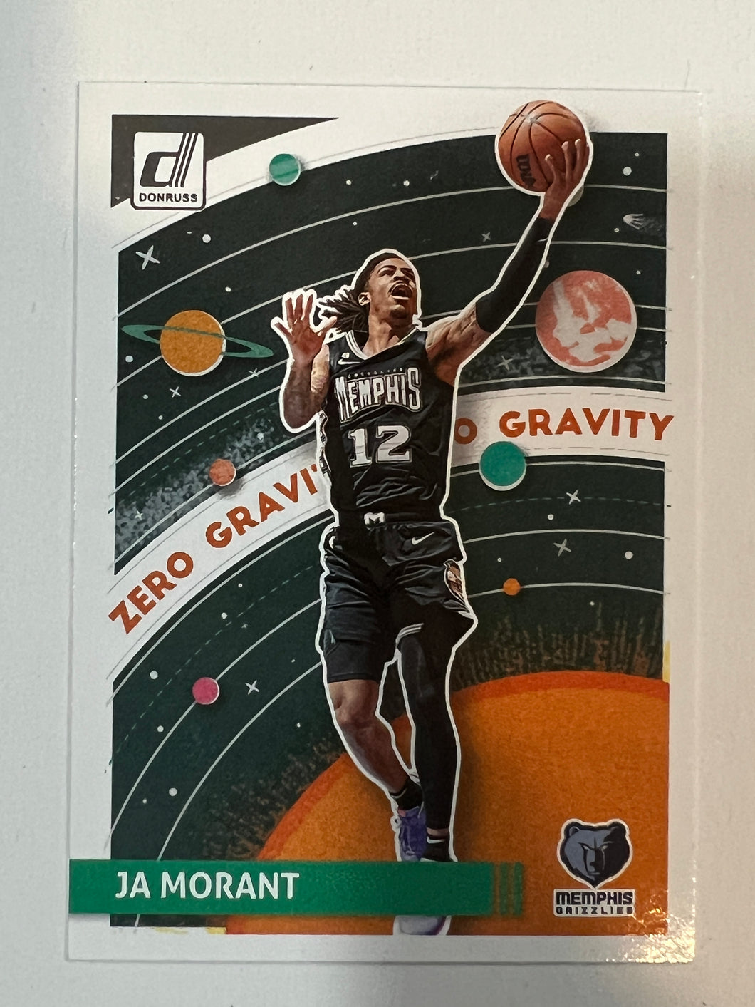 Ja Morant #1 2023 Panini Donruss Zero Gravity