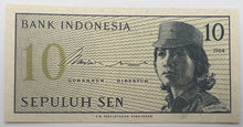 Load image into Gallery viewer, Indonesia, 10 Sen 1964, EF
