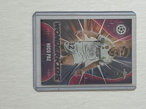 2023 Topps Chrome UEFA Nico Paz Wonderkids #WK-10