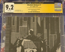 Load image into Gallery viewer, CGC x JSA 9.2 Absolute Batman #1 2025 DC Comics 4th Print Signed Scott Snyder foil Variant
