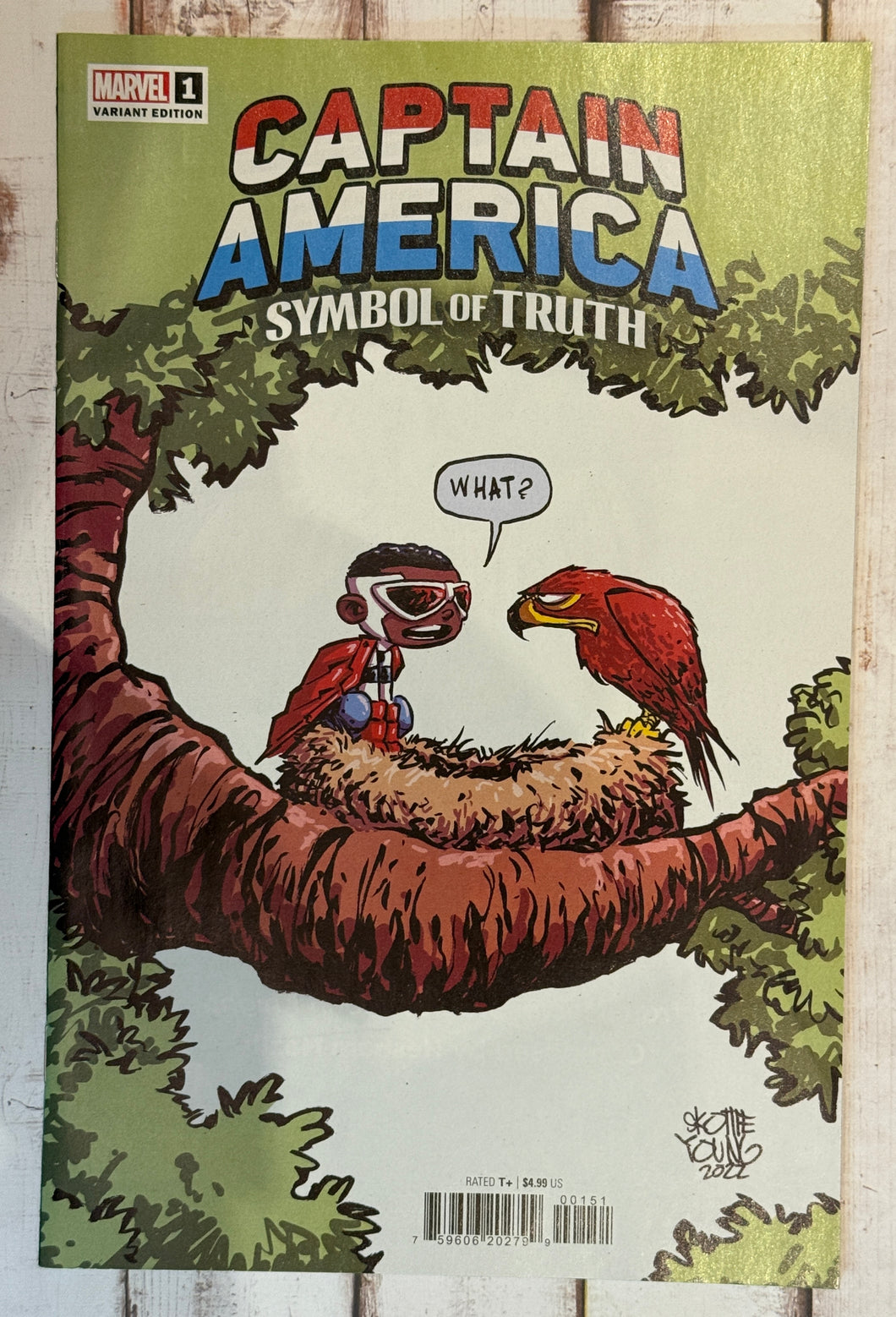 Captain America Symbol of Truth #1 Skottie Young Variant