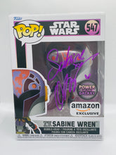 Load image into Gallery viewer, Sabine Wren 547 Star Wars Amazon Exclusive Funko Pop signed by Natasha Liu Bordizzo
