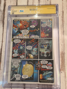 CGC SS 9.6 Black Widow #1 signed by Adam Hughes