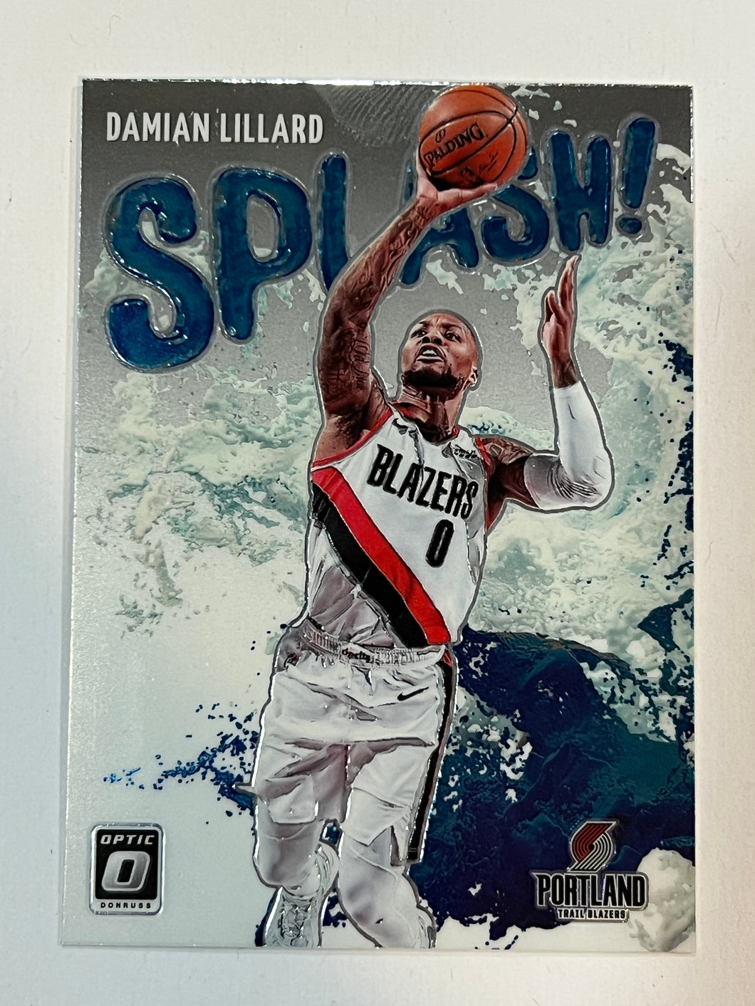Damian Lillard #6 2021 Panini Donruss Optic Splash