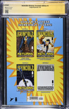 Load image into Gallery viewer, CGC SS 9.6 Invincible Returns #1 Facsimile David Finch cover signed by Ryan Ottley
