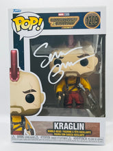 Load image into Gallery viewer, Kraglin 1209 Guardians of the Galaxy Vol. 3 funko pop signed by Sean Gunn in white paint pen
