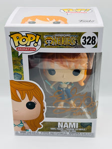Nami 328 One Piece signed by Live Action Actor Emily Rudd