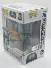 Load image into Gallery viewer, The Mandalorian with Child 402 Star Wars The Mandalorian signed by Brendan Wayne
