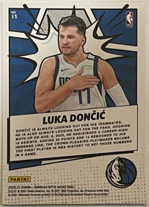 Luka Doncic #13 2020 Panini Donruss Optic My House