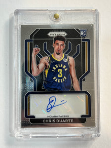 Chris Duarte #RS-CDU 2021 Panini Prizm Rookie Signatures