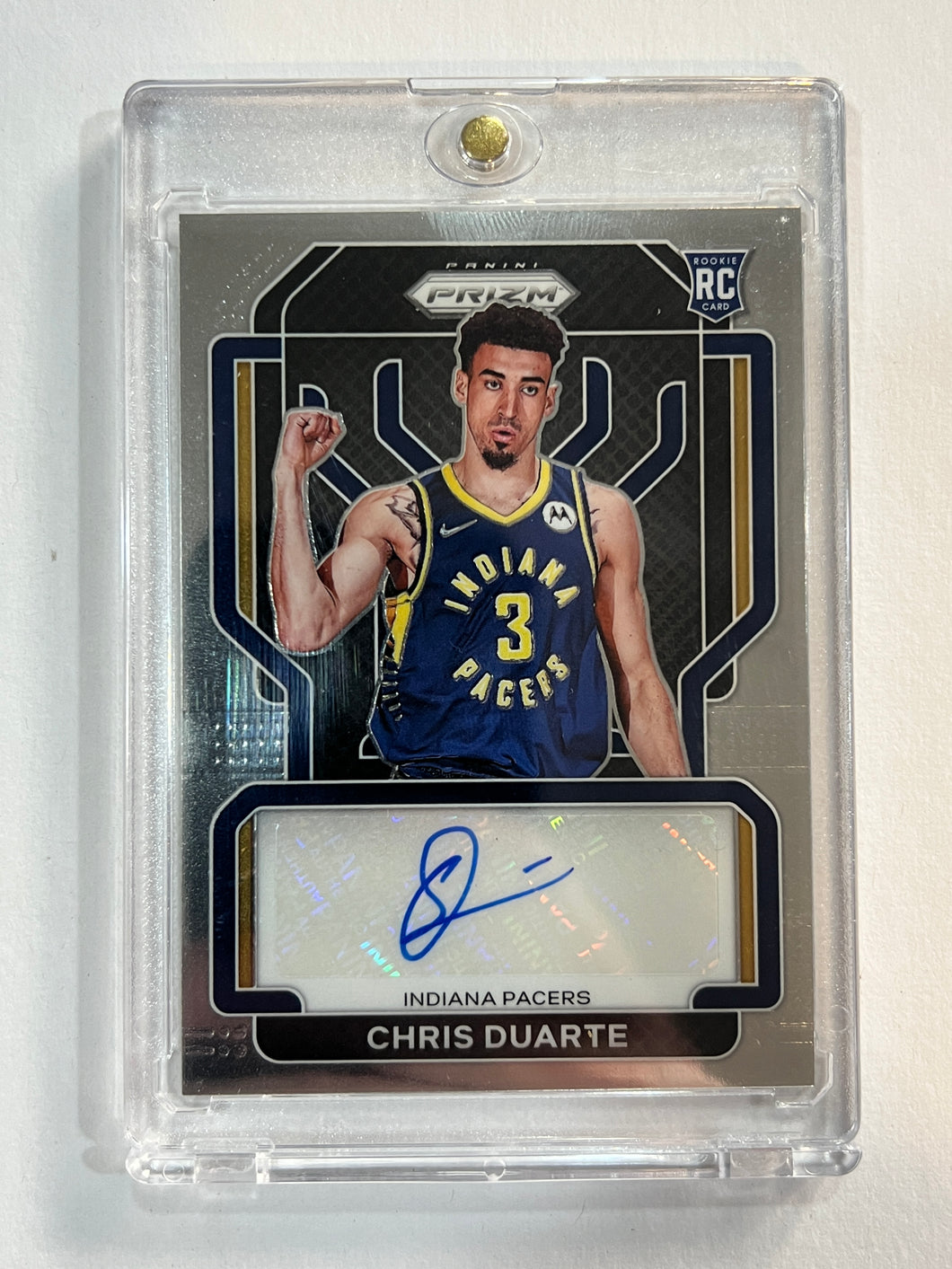 Chris Duarte #RS-CDU 2021 Panini Prizm Rookie Signatures