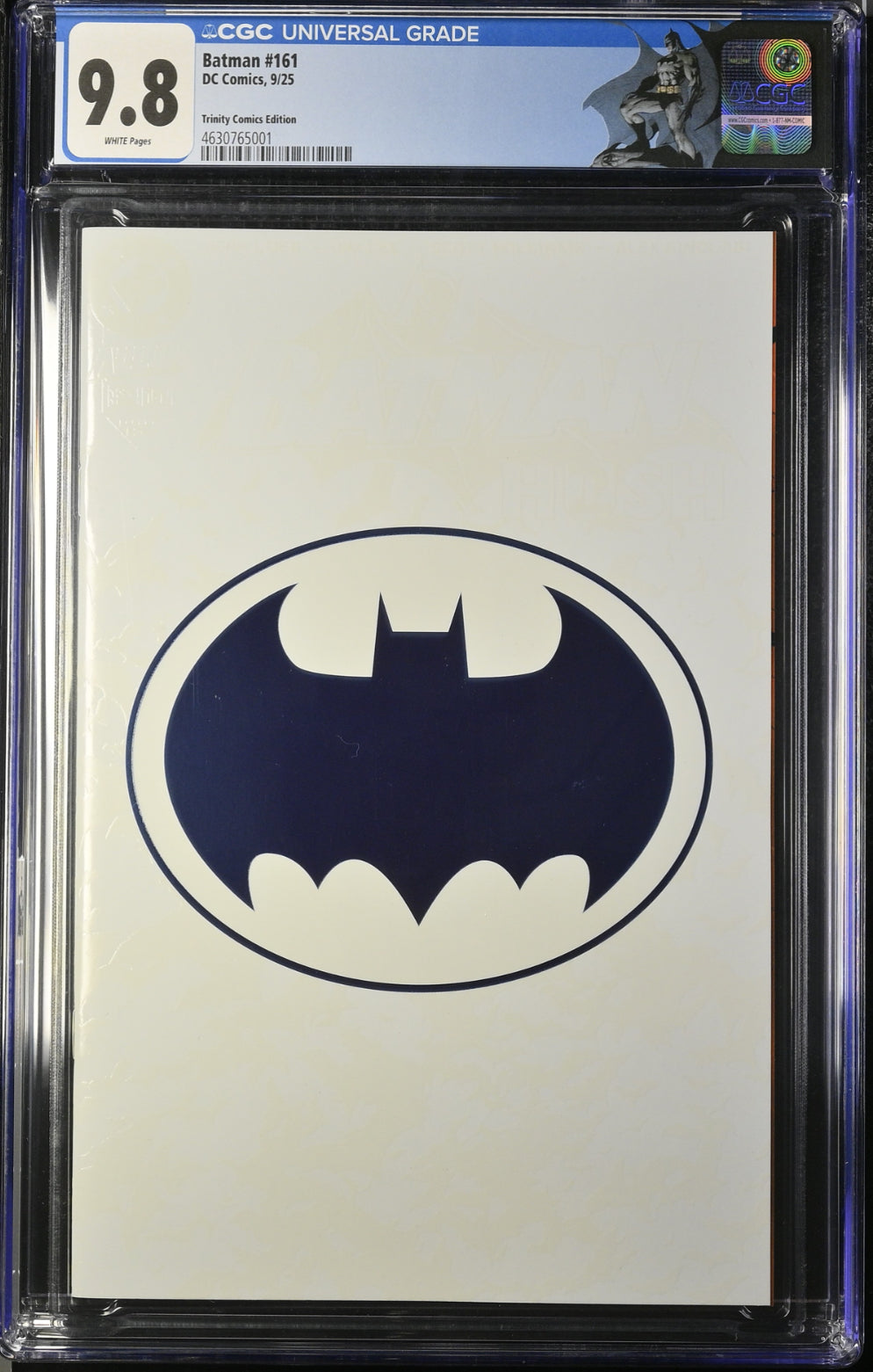 CGC 9.8  Batman #161 custom label Glow in the Dark exclusive cover limited to 650