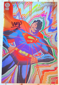Superman : The Kryptonite Spectrum #1 Wes Craig Foil Cover signed by W. Maxwell Prince