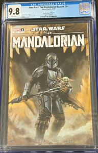 CGC 9.8 Star Wars : The Mandalorian S2 #1 SDCC 2023 Exclusive by Adi Granov limited to 1500