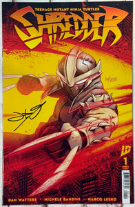 TMNT Shredder #1  Mateus Santolouco Cover Signed by Dan Watters