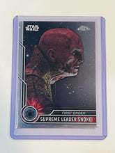 Load image into Gallery viewer, 2023 Topps Chrome Star Wars #57 Supreme Leader Snoke
