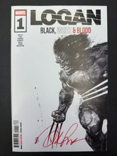 Load image into Gallery viewer, Logan : Black, White &amp; Blood #1 signed by Alex Maleev
