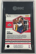 Load image into Gallery viewer, 2020-21 Panini Mosaic Silver Prizm #75 Paul George Clippers SGC 8.5 NM-MT+
