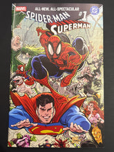 Load image into Gallery viewer, Spider-Man Superman #1 Kaare Andrews wraparound variant
