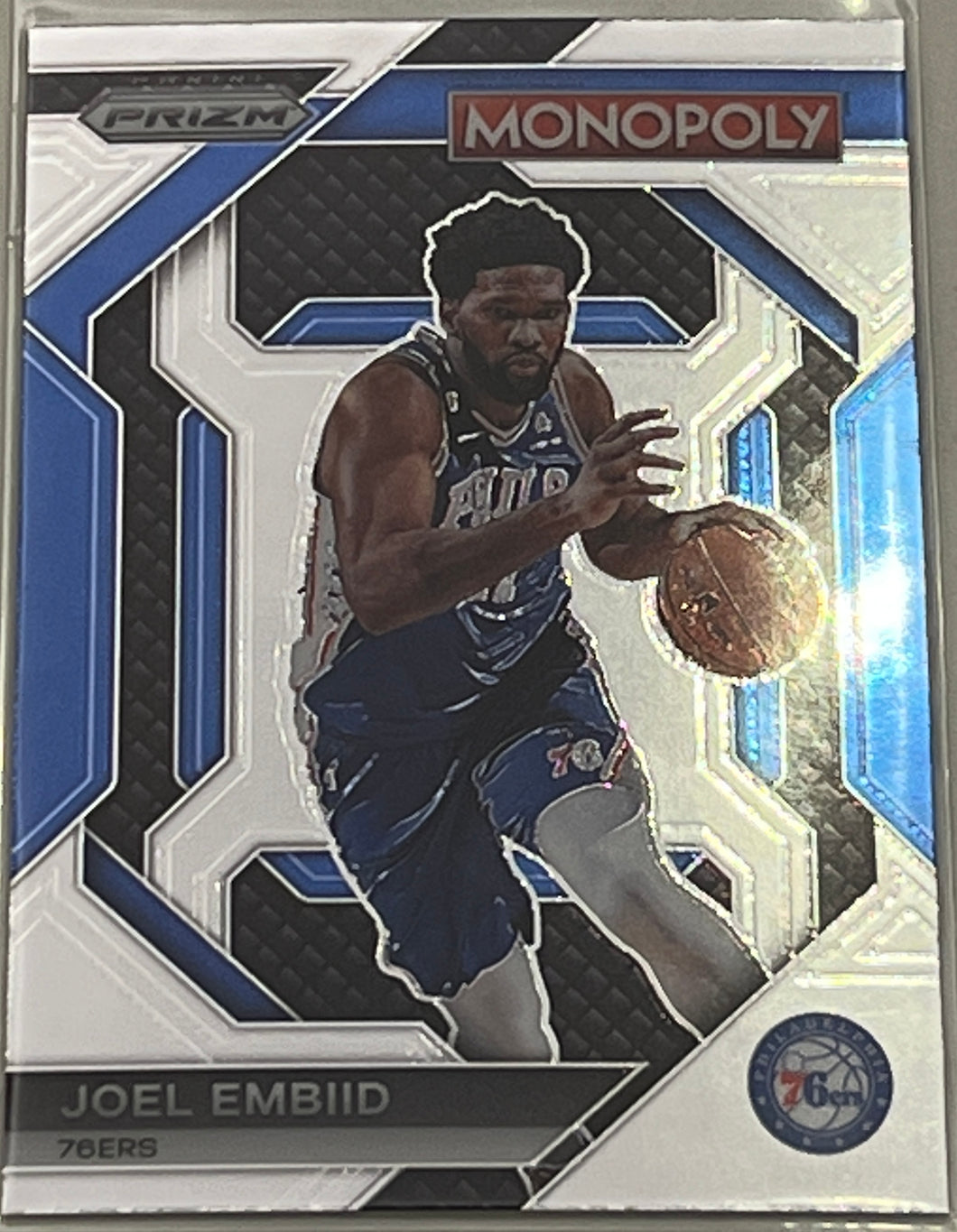 Joel Embiid #PS7 2023 Panini Prizm Monopoly All-Star