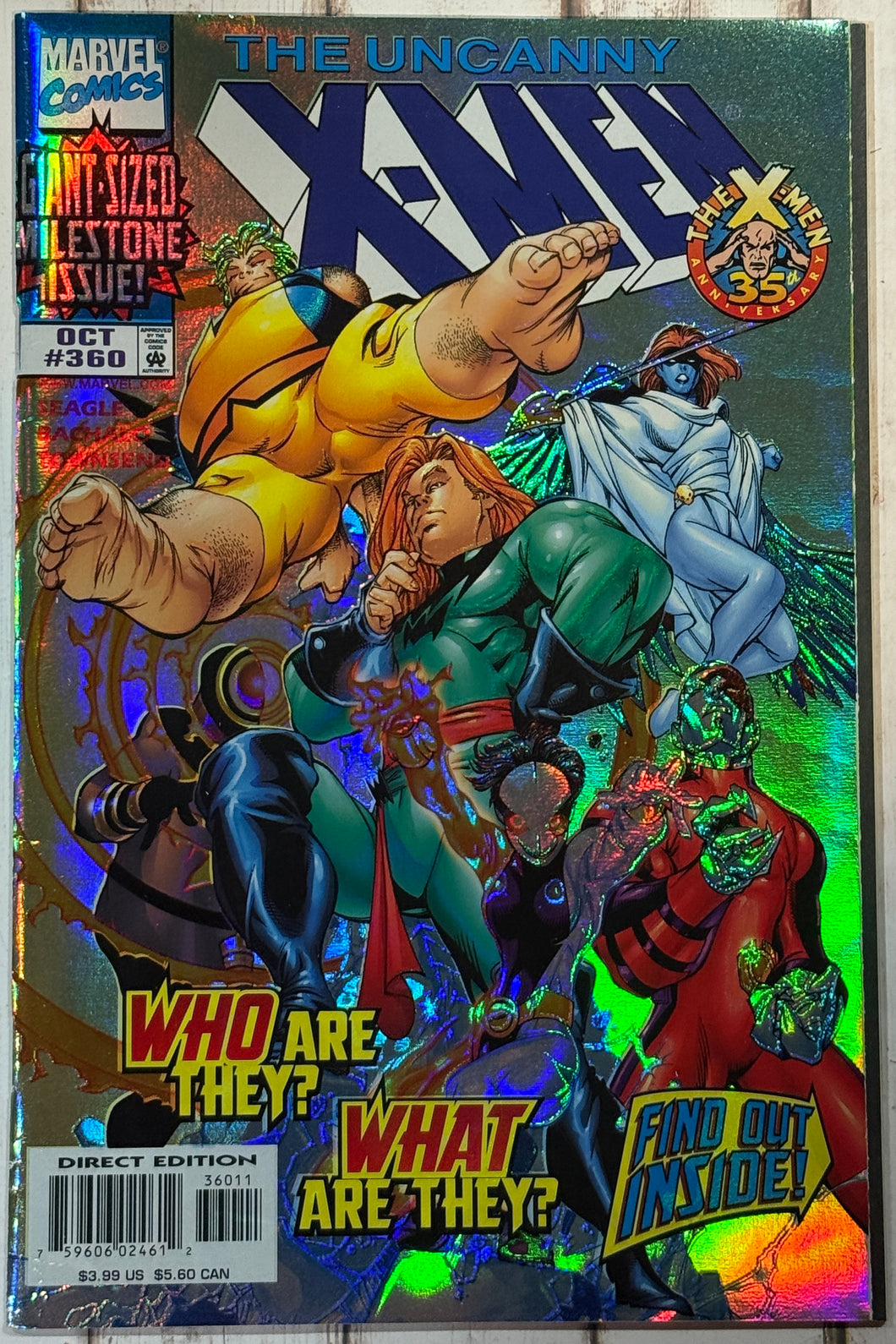 Uncanny X-Men #360 giant size holofoil