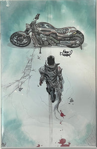 The Exiled #1 Alex Riegel Exclusive virgin cover limited to 1,000 copies signed by Alex Riegel