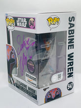 Load image into Gallery viewer, Sabine Wren 547 Star Wars Amazon Exclusive Funko Pop signed by Natasha Liu Bordizzo
