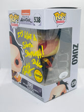 Load image into Gallery viewer, Zuko 538 Avatar : The Last Airbender Chase funko pop signed by Dante Basco with quote
