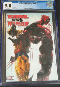 CGC 9.8 Deadpool & Wolverine : WWIII #1 Ivan Tao exclusive limited to 3,000