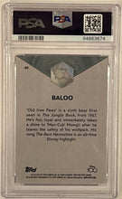 Load image into Gallery viewer, 2023 Topps Disney100 Chrome Baloo #49 PSA 9

