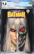 Load image into Gallery viewer, CGC 9.8 Absolute Batman #21  Zoe Lacchei exclusive
