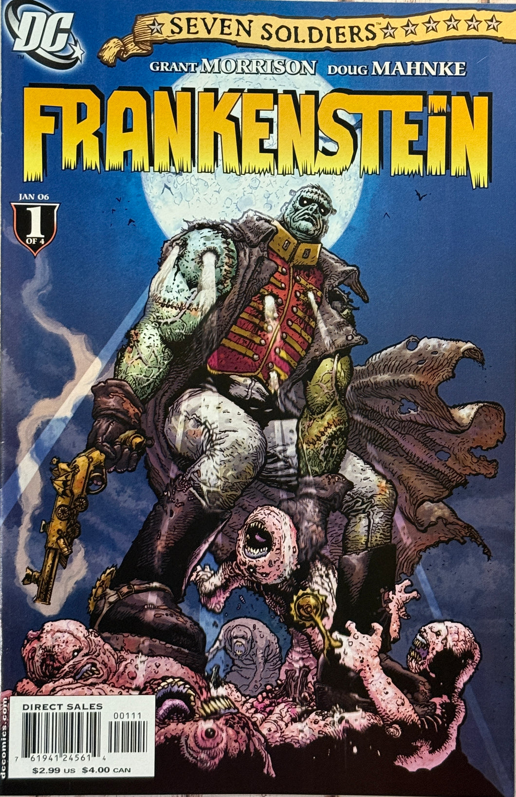 Seven Soldiers Frankenstein #1 (2006) Key Issue