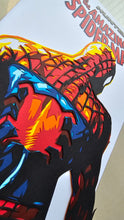 Load image into Gallery viewer, Amazing Spider-Man #1 Spider-man No More Paper Blade Art on Comic By Rick Sharif
