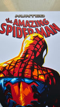 Load image into Gallery viewer, Amazing Spider-Man #1 Spider-man No More Paper Blade Art on Comic By Rick Sharif
