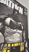 Load image into Gallery viewer, Absolute Batman Noir #1 Ben Oliver Paper Blade Art on Comic By Rick Sharif
