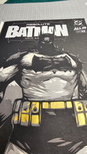 Load image into Gallery viewer, Absolute Batman Noir #1 Ben Oliver Paper Blade Art on Comic By Rick Sharif
