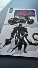 Load image into Gallery viewer, Absolute Batman #1 Akira homage Dubai variant Paper Blade Art on Comic By Rick Sharif
