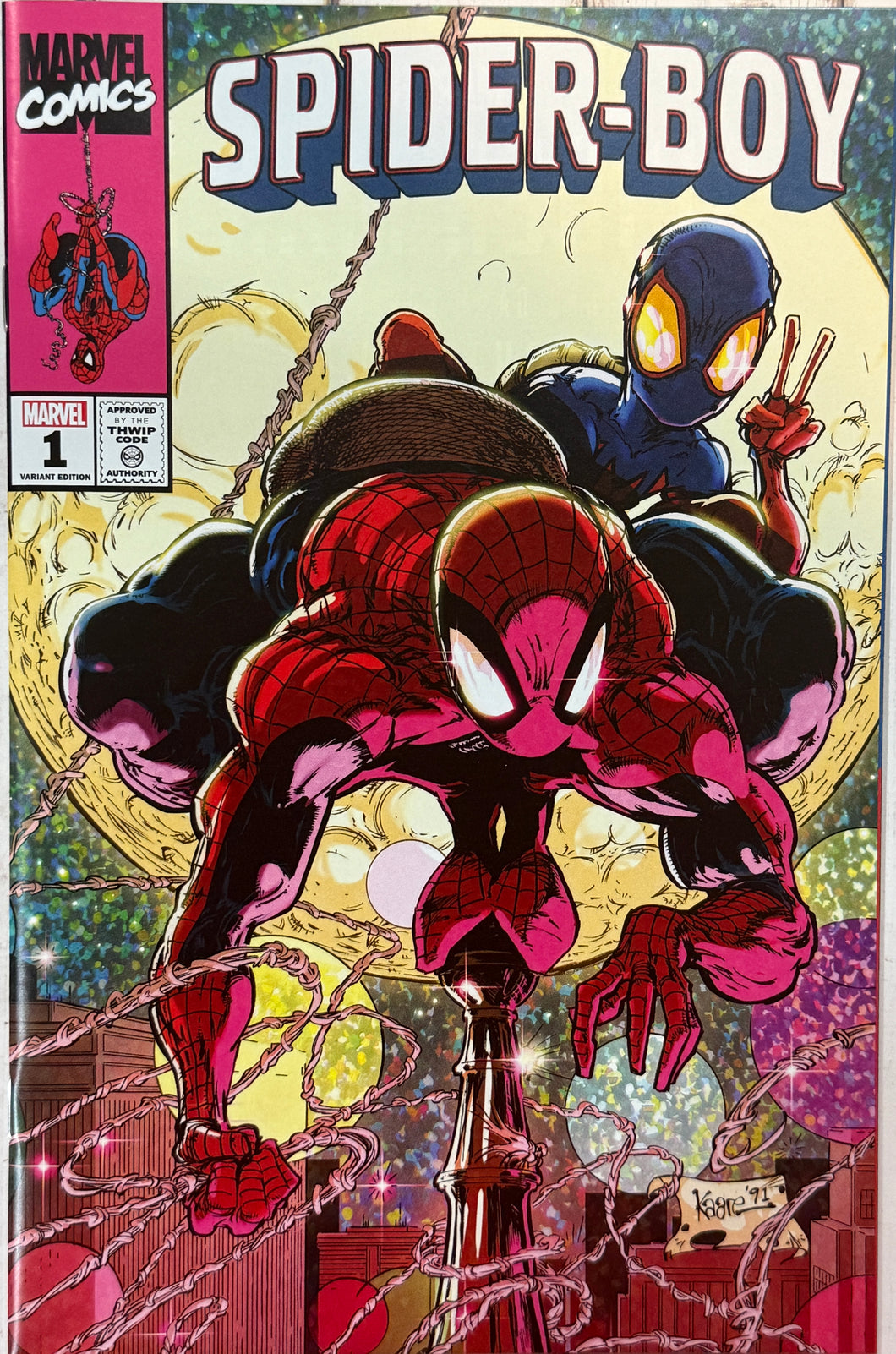 Spider-Boy #1 Kaare Andrews exclusive cover limited to 3,000